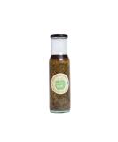 Fruits of the Forage Wild Piri Piri Hot Sauce Garlic & Ground Elder Great Condiment with a Kick & Meat Fish or Halloumi Marinade Vegan Sustainably Sourced 230ml Glass Bottle - Buy Online on GoSupps.com