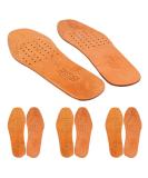 Clarmonde Genuine Leather Shoe Insoles  Absorbent Ultra Thin Pigskin Leather Insoles Break in and Conform to The Shape of Feet (4) - Buy Online on GoSupps.com