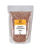 Manor Springs Organic Pinto Beans 500g - Premium Quality, Non-GMO, Certified Organic - Buy Online on GoSupps.com