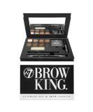 W7 Brow King Ultimate Eyebrow Kit - Professional Brow Shaping, Defining, and Grooming Palette - Buy Online on GoSupps.com