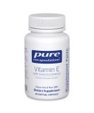 Pure Encapsulations Vitamin E (with Mixed Tocopherols) | Antioxidant Supplement to Support Cellular Respiration and Cardiovascular Health* | 90 Softgel Capsules 90 Count (Pack of 1) - Buy Online on GoSupps.com