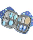 RoseFlower Baby Healthcare and Grooming Kit - 9 in 1 Newborn Essentials Nursery Care Set for Infant Toddlers - Nail Clipper, Nose Cleaner, Toothbrush, Nasal Aspirator - Boys Girls Kids - Buy Online on GoSupps.com