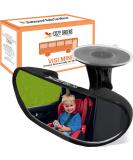 COZY GREENS Rearview Baby Car Mirror - Shatterproof Safety for Infants | Adjustable Suction Cup | 100% Lifetime Guarantee - Buy Online on GoSupps.com