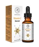 AROMATIKA Vitamin C Serum for Face - 1.0 oz | Pure Vitamin C E & Hyaluronic Acid for All Skin Types - Brightening & Hydrating Facial Serum in Glass Bottle - Buy Online on GoSupps.com
