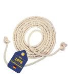Best Sporting Springs rope made of cotton and Jute I 100% natural product I Top quality I without handles I length 280 cm i is suitable for club school and recreational sports - Buy Online on GoSupps.com