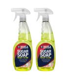 Spear and Jackson - Sugar Soap 2 x 750ml Ready to Use Spray - Cleaning Walls Grease Grime Dirt and Stain Remover Kitchen Degreaser Versatile Cleaner 750 ml (Pack of 2) - Buy Online on GoSupps.com