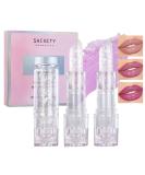 Glitter Confetti Lip Balm Set - Color Changing Moisturizing Lipstick & Tinted Balm - Hydrating & Plumping 3PCS - Buy Online on GoSupps.com