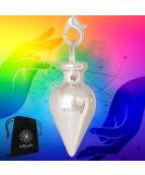 Esoteric Silver Pendulum Drops | Universal Metal Pendulum for Geobiology Reiki Divination & Radionics - Shop Now! - Buy Online on GoSupps.com