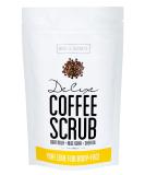 Deluxe Coffee Scrub | Natural Face & Body Exfoliator | Reduce Cellulite Stretch Marks & Acne | Premium Skin Care - Buy Online on GoSupps.com