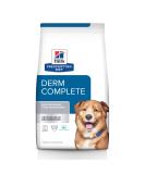 Hill's Prescription Diet Derm Complete Dry Dog Food 6.5 lb - Veterinary Diet for Skin & Food Sensitivities - Buy Online on GoSupps.com