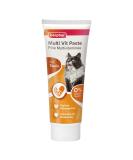 Beaphar - Multi Vit Paste Cat - For Cats - With Taurin Biotin Omega 3 and 6 - 0% Sugar additive - daily vitaminus - supports well -being - 250 g multi -vitamin 250 gr - Buy Online on GoSupps.com