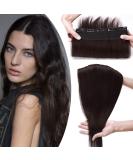 Shop 100% Real Human Hair Clip-In Extensions - Thick Remy Dark Brown #2-1 (20 inch 95g) - Perfect for Volume & Length - Buy Online on GoSupps.com
