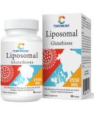 Buy Liposomal Glutathione 2550 MG Supplement - Antioxidant for Aging Immune Support & Energy - Hyaluronic Acid & Collagen Peptide - Non-GMO - 60 Softgels - Buy Online on GoSupps.com