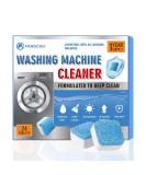 Washing Machine Cleaner & Descaler - 24 Pack Deep Cleaning Tablets for Front Loader & Top Load Washers | 12 Month Supply - Buy Online on GoSupps.com