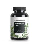 Performance Caps - 120 Vegan Caffeine Capsules with Green Tea Guarana & Green Coffee Bean | High-Dose No Additives Made in Germany - Buy Online on GoSupps.com