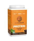 Sunwarrior Protein Classic Plus  Plant Based Chocolate 1.65 lb (750 g) - Buy Online on GoSupps.com