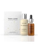TAN-LUXE Glow Brighter Kit | Illuminating Gradual Tan Lotion & Self-Tan Drops | Cruelty-Free & Vegan - Medium/Dark - Buy Online on GoSupps.com