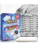 PMS 825012 Miracles White Clothes Booster - 20 Sheets | Powerful Stain Remover - Buy Online on GoSupps.com