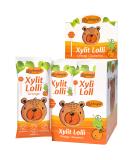 Buy Birch Gold Xylitol Lollipops | Vegan Sugar-Free Multivitamin Dental Care | 20x6g Individually Packed Fruit Lollis - Orange Flavor - Buy Online on GoSupps.com