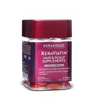 Keranique KeraViatin Hair & Scalp Health Supplement, Clinical Strength, Biotin, Vitamin B, 60 Softgels 60 Count (Pack of 1) - Buy Online on GoSupps.com