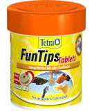 Tetra funtips tablets - feed tablets liable on the aquarium disc optimally for observing the fish suitable fish feed 75 tablets with natural feed 30 g (1 Pack) - Buy Online on GoSupps.com