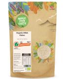 Organic Millet Flakes 3 kg | Vegan | GMO Free | High Fibre | Certified Organic - Wholefood Earth - Buy Online on GoSupps.com