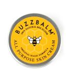 BuzzBalm Natural Dry Skin Moisturiser - Manuka Honey Cream Bee Propolis Beeswax with Unique Melixir Simple Moisturiser for Very Dry Skin on Body Heels Elbows (50g) 50 g (Pack of 1) - Buy Online on GoSupps.com
