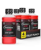 Pedialyte Sport Electrolyte Drink for Fast Hydration with 5 Key Electrolytes, Fruit Punch, 33.8 Fl Oz (Pack of 4) - Buy Online on GoSupps.com
