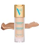 Veil Cosmetics | Sunset Skin Liquid Foundation | 2N | Buildable Coverage | Water-Resistant  Hypoallergenic  Oil-Free  Cruelty Free & Vegan | Lightweight & Brightening | Long Lasting | All Skin Types - Buy Online on GoSupps.com