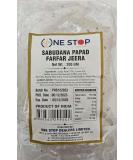 One Stop Dealer Sabudana Papad (200 Gram) - Crispy and Delicious Accompaniment to Any Meal Good for Fasting Or Upwaas (Pack of 1 Sabudana Papad Farfar Jeera) - Buy Online on GoSupps.com