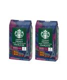 Starbucks French Roast Whole Bean Coffee - 2 Packs, 80 Oz (2 x 40 Oz) - 5 Pound Pack - Buy Online on GoSupps.com