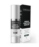 Men's Advanced Peptide Face Serum | Anti-Aging & Wrinkle Reduction | Hyaluronic Acid Green Tea Coconut Jojoba Oil Vitamin E | 1 oz Men's Skincare - Buy Online on GoSupps.com