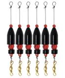 Reaction Tackle Carolina Rig/Brass Ready Rig 6 Pack 1/8 oz Black - Fishing Lures - Buy Online on GoSupps.com