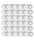 Pinhoollgo 100 Silver Aluminum Flat Washers for Bracelet DIY Craft Jewelry Making - 10x22x1mm - Buy Online on GoSupps.com