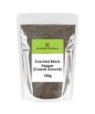 Cracked Black Pepper (Coarse Ground) 100g - Buy Online on GoSupps.com