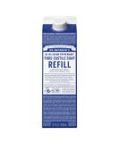 Dr. Bronner's Pure-Castile Liquid Soap Refill - 32oz Peppermint | Eco-Friendly 18-in-1 Uses Organic Oils 82% Less Plastic - Buy Online on GoSupps.com