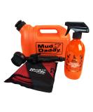 Mud Daddy Starter Bundle 5L Orange Portable Pet Washing Device with 500ml Prewash Spray - Ideal for Dogs, Horses, and Small Animals - Buy Online on GoSupps.com