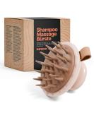 Imperio Scalp Massage Brush for Hair Growth - Premium Pink Scalp Massager for Circulation & Relaxation - Use on Dry & Wet Hair - Buy Online on GoSupps.com