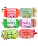 O Naturals Luxury Glycerin Botanical Soap Variety Gift Pack - 6 Bars x 4.2oz, Vegan, Essential Oils, Cleansing and Moisturizing - for Face, Body, Hands - Natural and Organic Ingredients - Him & Her - Buy Online on GoSupps.com