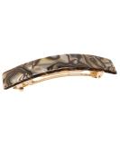 France Luxe Classic Rectangle Hair Barrette, Onyx - Classic French Design for Everyday Wear - Buy Online on GoSupps.com
