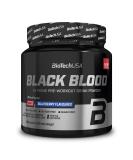BioTechUSA Black Blood Caf+ Pre-Workout Beverage Powder - 12 Active Ingredients 200mg Caffeine Sugar-Free Lactose-Free Gluten-Free - 300g Blueberry - Buy Online on GoSupps.com