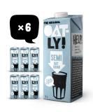 Oatly Semi Oat Drink 1 Litre (Pack of 6) Semi 1 l (Pack of 6) - Buy Online on GoSupps.com