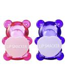 Lip Smacker BFF Sugar Bear Lip Balm Duo in Pink & Purple - Grapeful-4-U! & Luv U Straw-Beary Much! - Long-Lasting Hydration and Fruity Flavors! - Buy Online on GoSupps.com