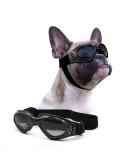 Petleso Dog Goggles Medium Breed, Dog Sunglasses for Medium Dogs Eye Protection Windproof, Black - Buy Online on GoSupps.com
