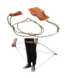 SOPOGER Archery Recurve Bow Stringer Tool - Longbow Limbsaver String Protective Accessory in Brown - Buy Online on GoSupps.com