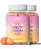 Yuicy biotin hair gummy bears - 120 pcs. Extremely delicious & sugar -free hair vitamins - 10mg biotin rubber high -dose for hair growth skin & nails - hair glow 120 pieces - 2 packed sugar -free - Buy Online on GoSupps.com
