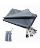 BISINNA Waterproof Camping Tarp | Multi-Functional Tent Footprint for 1-2 Person Tent | Groundsheet Beach Mat | Grey 82.67x55 - Buy Online on GoSupps.com