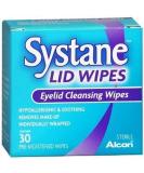 Systane Lid Wipes - Eyelid Cleansing Wipes | 30 Count for Dry Eyes Relief - International Shipping Available - Buy Online on GoSupps.com