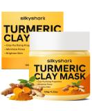 Buy Turmeric Clay Mask (4.23 Oz) - Vitamin C & Kaolin for Deep Clean Oil Control & Pore Refinement | Best Skincare for Dull Skin - International Shipping - Buy Online on GoSupps.com