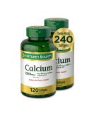 Natures Bounty Calcium Plus 1000 IU Vitamin D3 Softgels 240 Ct (2-Pack) for Immune Support & Bone Health - Buy Online on GoSupps.com